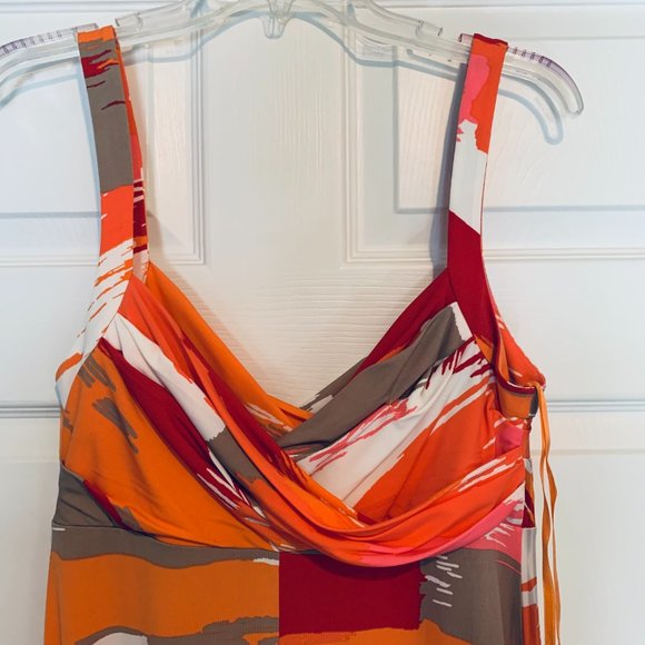 BCBG Multi-color Maxi dress...Size M - Picture 4 of 5